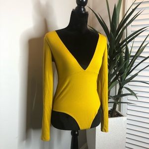 Forever 21 Long-sleeve bodysuit